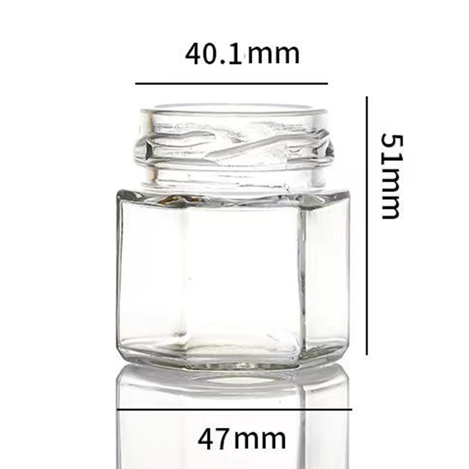 Candle Making Jars With Lids - 20 petits pots en verre avec