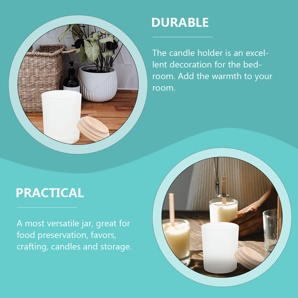 Pot en verre à remplir avec co - Candle Making Jars With Lids avis et prix