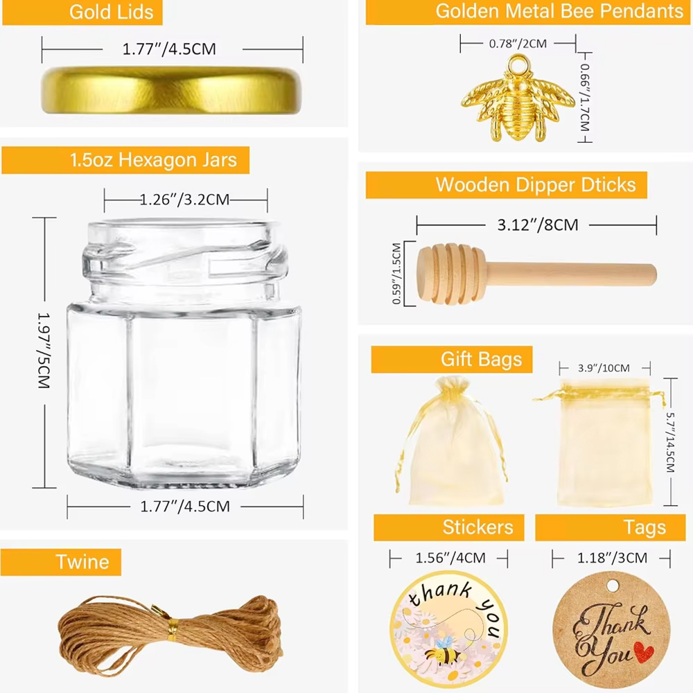 Petit pot de miel, mini pots d - Candle Making Jars With Lids avis et prix