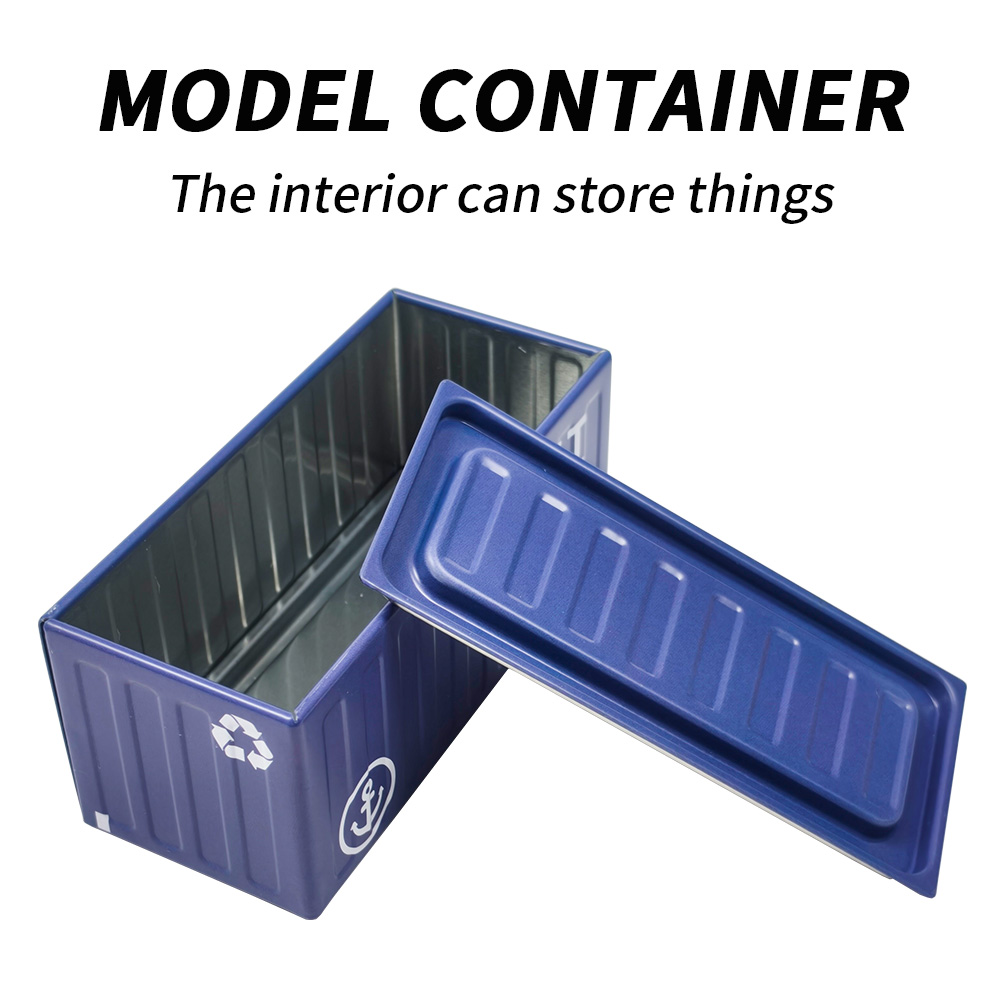 Boîte en métal de forme conten - Tin Container Lid avis et prix