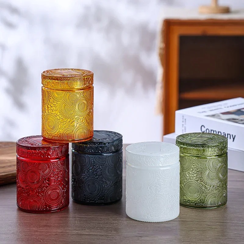 1 pièce : pot en verre vide po - Candle Making Jars With Lids avis et prix